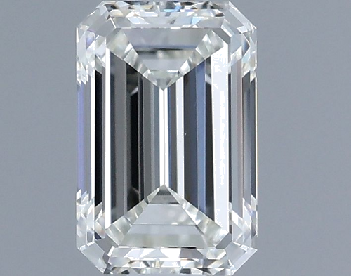 0.51 carat I-VVS2 Natūralus Emerald Deimantas (1)