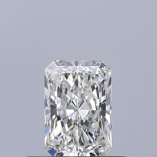 0.43 carat F-VVS1 Natūralus Radiant Deimantas (1)