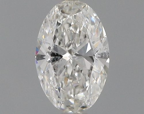 0.35 carat G-SI2 Natūralus Oval Deimantas (1)