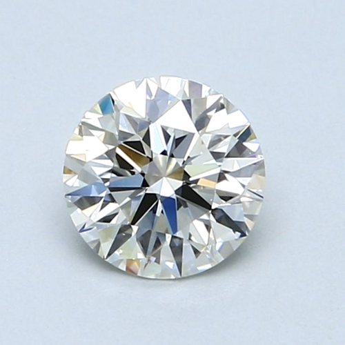 0.91 carat J-VVS1 Excellent cut Natūralus Round Deimantas (1)