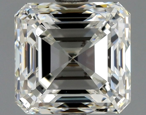 2.01 carat H-VS2 Natūralus Asscher Deimantas (1)