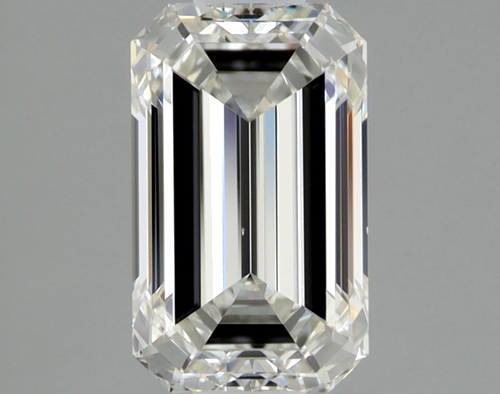 0.9 carat I-VVS2 Natūralus Emerald Deimantas (1)