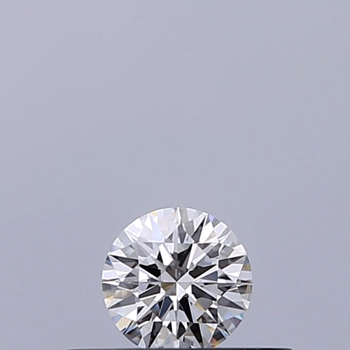 0.19 carat F-VVS2 Excellent cut Natūralus Round Deimantas (1)