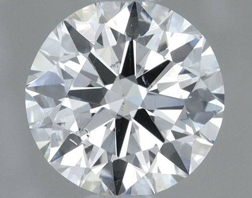 0.6 carat G-SI1 Excellent cut Natūralus Round Deimantas (1)