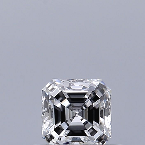 0.31 carat D-IF Natūralus Asscher Deimantas (1)