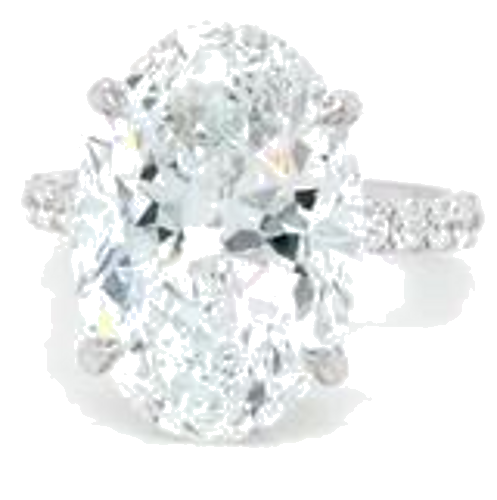 10.09 carat D-SI1 Natūralus Oval Deimantas (1)
