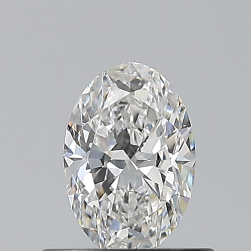 0.5 carat F-VVS2 Natūralus Oval Deimantas (1)