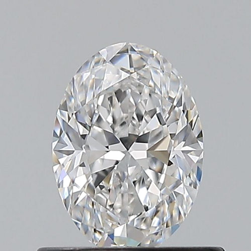 0.61 carat D-VVS1 Natūralus Oval Deimantas (1)
