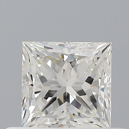 0.5 carat I-VS2 Natūralus Princess Deimantas (1)