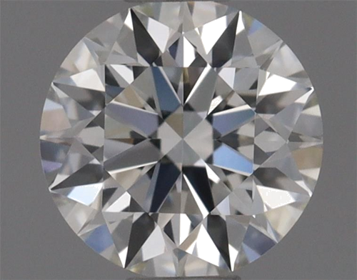 0.42 carat H-VVS1 Excellent cut Natūralus Round Deimantas (1)