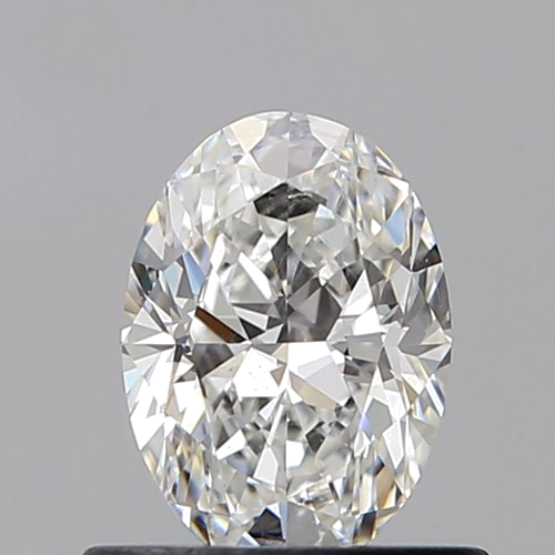 0.54 carat F-SI1 Natūralus Oval Deimantas (1)