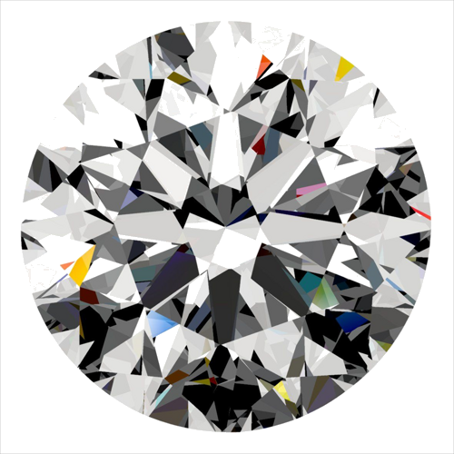0.3 carat F-VVS1 Very Good cut Natūralus Round Deimantas (1)