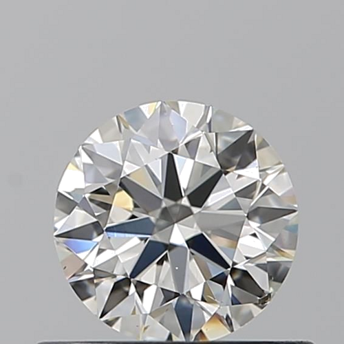 0.54 carat I-SI1 Excellent cut Natūralus Round Deimantas (1)