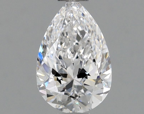 0.51 carat D-VS1 Natūralus Pear Deimantas (1)