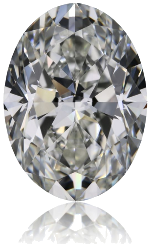 1.51 carat H-IF Natūralus Oval Deimantas (1)