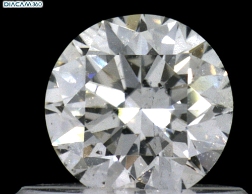 0.5 carat H-SI2 Excellent cut Natūralus Round Deimantas (1)