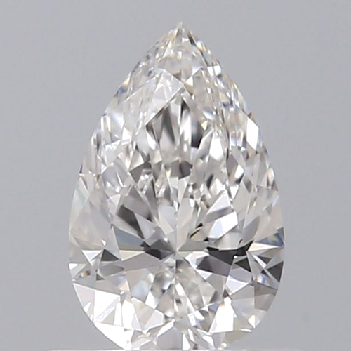 0.51 carat F-VS1 Natūralus Pear Deimantas (1)