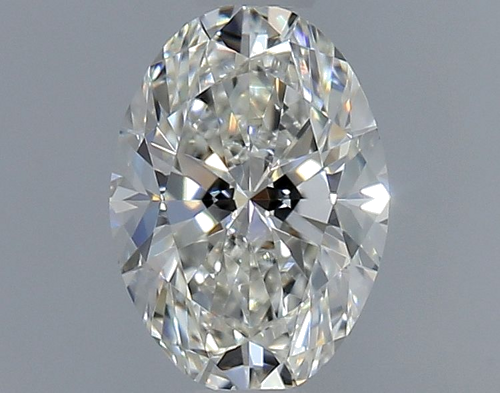 0.62 carat H-VVS1 Natūralus Oval Deimantas (1)