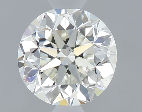 0.5 carat J-VS2 GD cut Natūralus Round Deimantas (1)