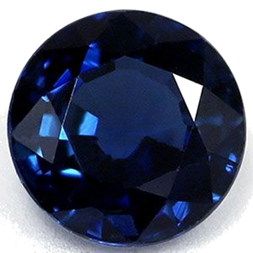 0.66 carat BLUE Round Safyras (1)