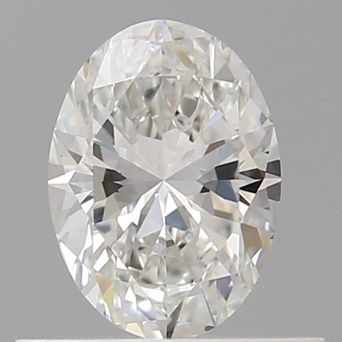 0.5 carat F-VVS1 Natūralus Oval Deimantas (1)