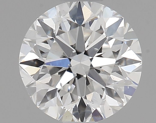 0.5 carat F-SI2 Very Good cut Natūralus Round Deimantas (1)