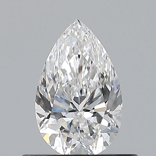 0.52 carat D-SI1 Natūralus Pear Deimantas (1)
