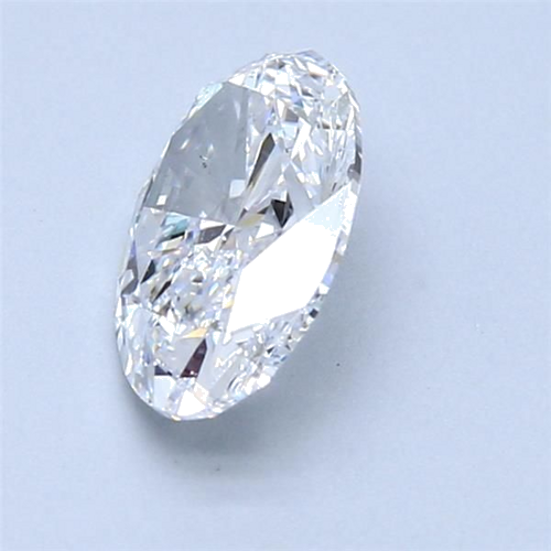 1.5 carat D-SI1 Natūralus Oval Deimantas (1)