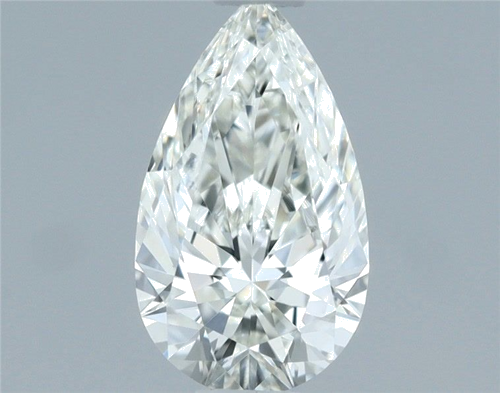 0.61 carat I-VS1 Natūralus Pear Deimantas (1)