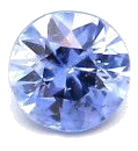 0.16 carat BLUE BRILLIANT cut Round Safyras (1)