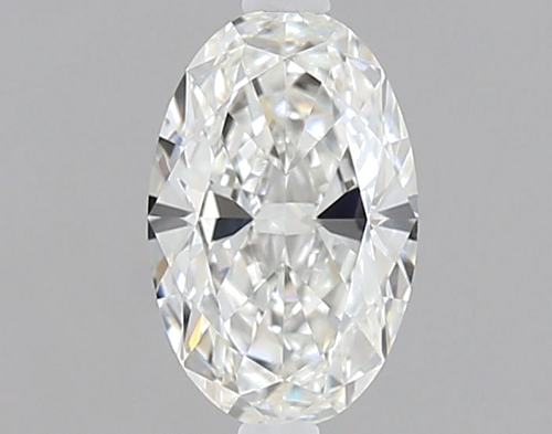 0.5 carat F-VVS2 Natūralus Oval Deimantas (1)