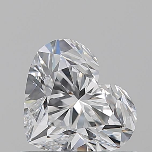 0.7 carat D-VS2 Natūralus Heart Deimantas (1)
