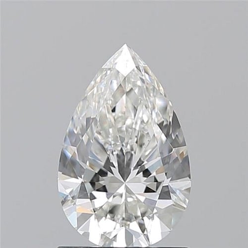 1.2 carat H-VS2 Natūralus Pear Deimantas (1)
