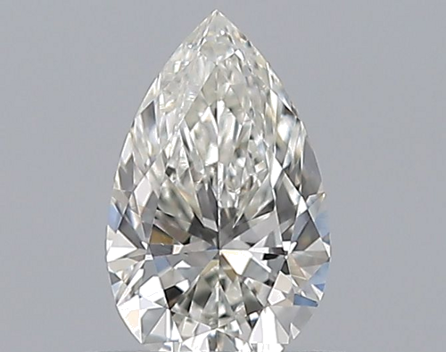 0.39 carat H-VS1 Natūralus Pear Deimantas (1)