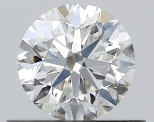 0.51 carat H-VS1 Very Good cut Natūralus Round Deimantas (1)