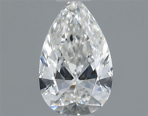 0.3 carat G-SI1 Natūralus Pear Deimantas (1)