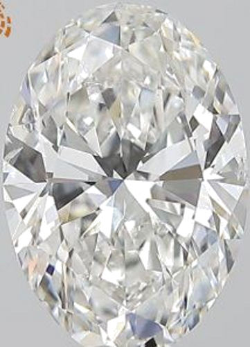 2.01 carat F-SI2 Natūralus Oval Deimantas (1)