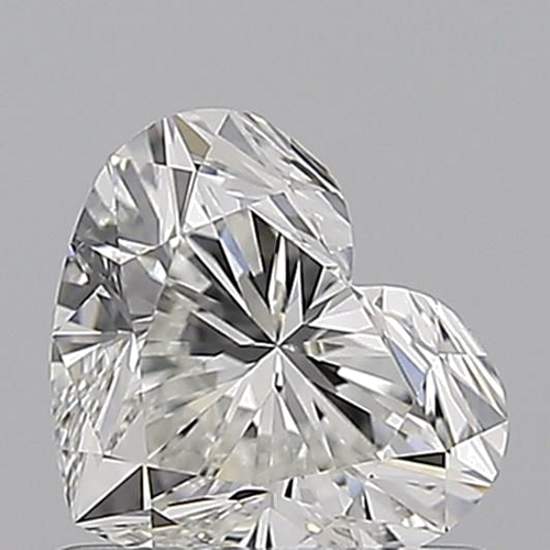 0.78 carat G-VS2 Natūralus Heart Deimantas (1)