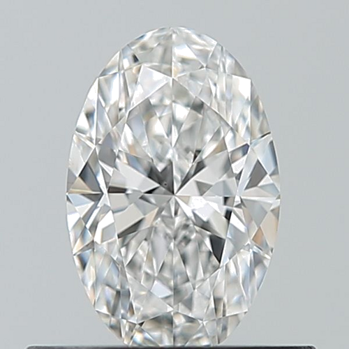 0.5 carat F-VS2 Natūralus Oval Deimantas (1)