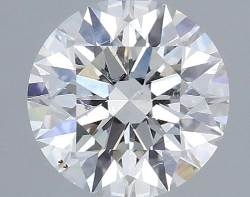 0.62 carat F-SI1 Excellent cut Natūralus Round Deimantas (1)