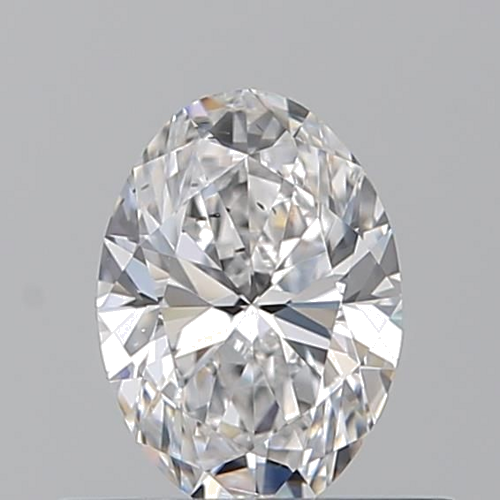 0.5 carat E-SI1 Natūralus Oval Deimantas (1)