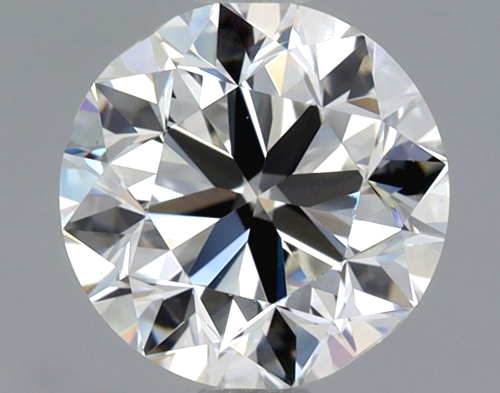 1.01 carat H-VVS2 Very Good cut Natūralus Round Deimantas (1)