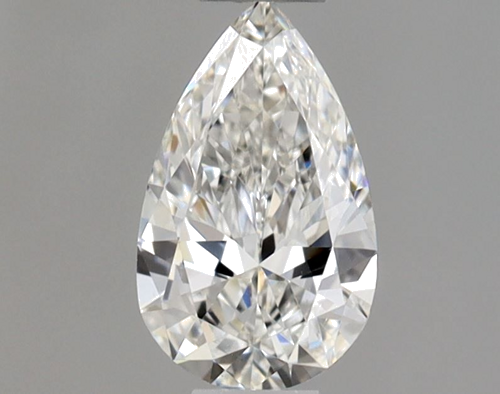 0.3 carat F-VS1 Natūralus Pear Deimantas (1)