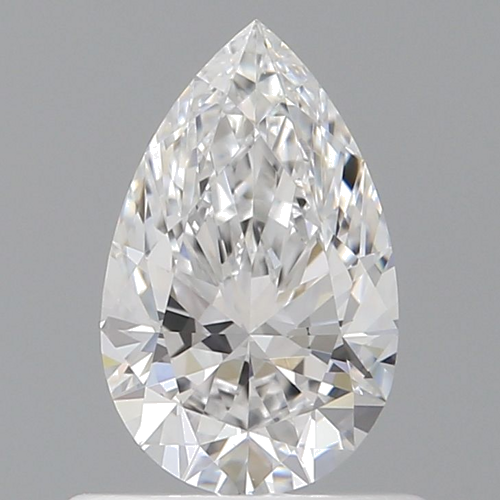 0.61 carat D-VVS1 Natūralus Pear Deimantas (1)