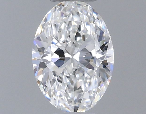 0.3 carat E-VVS2 Natūralus Oval Deimantas (1)