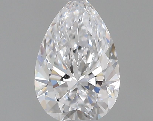 0.5 carat D-VS2 Natūralus Pear Deimantas (1)