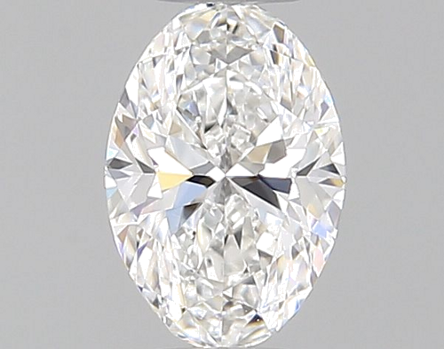 0.3 carat E-VVS2 Natūralus Oval Deimantas (1)