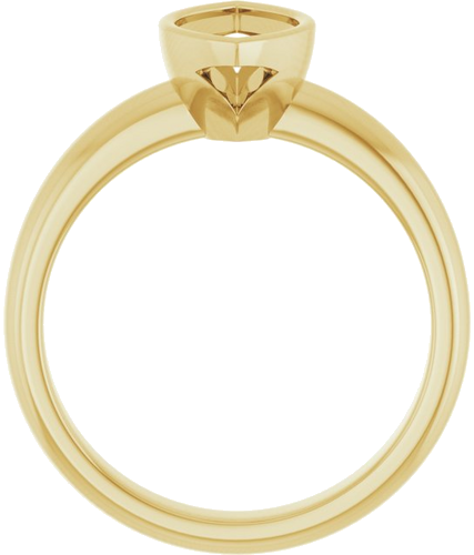 Sužadėtuvių Žiedas „Bezel-Set Solitaire“ 14k yellow gold Marquise 11mm x 5.5mm (2)