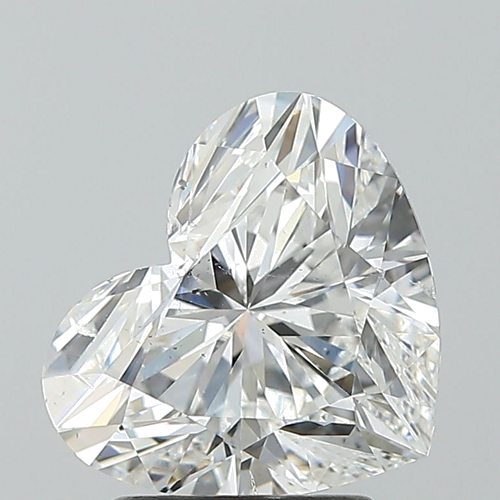 2.5 carat E-SI2 Natūralus Heart Deimantas (1)