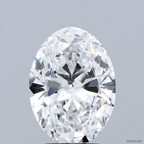 2.0 carat D-VVS1 Natūralus Oval Deimantas (1)